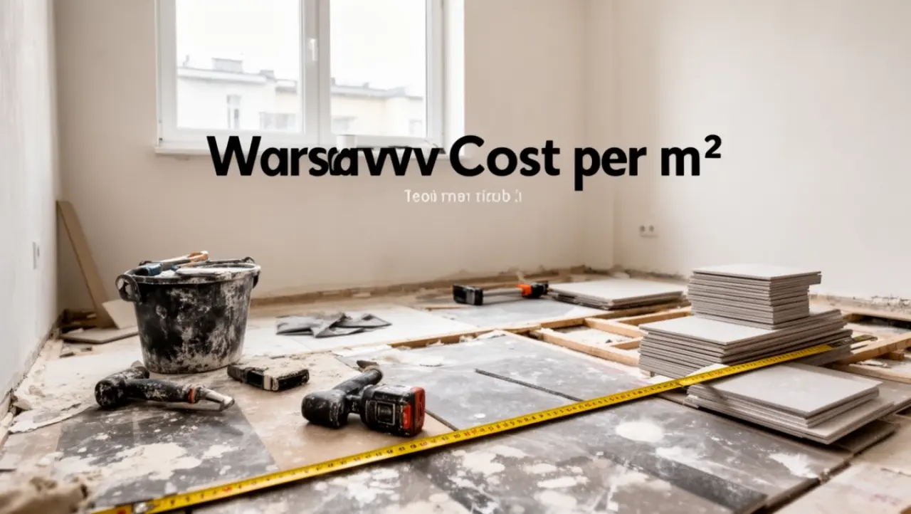 Remont mieszkania Warszawa cena za m2