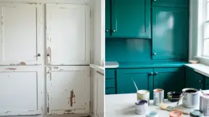 Malowanie mebli kuchennych z płyty MDF